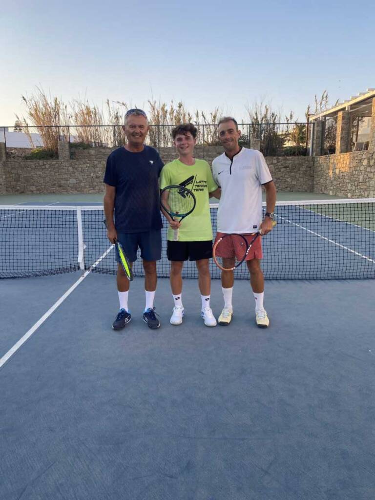 Mykonos tennis moments